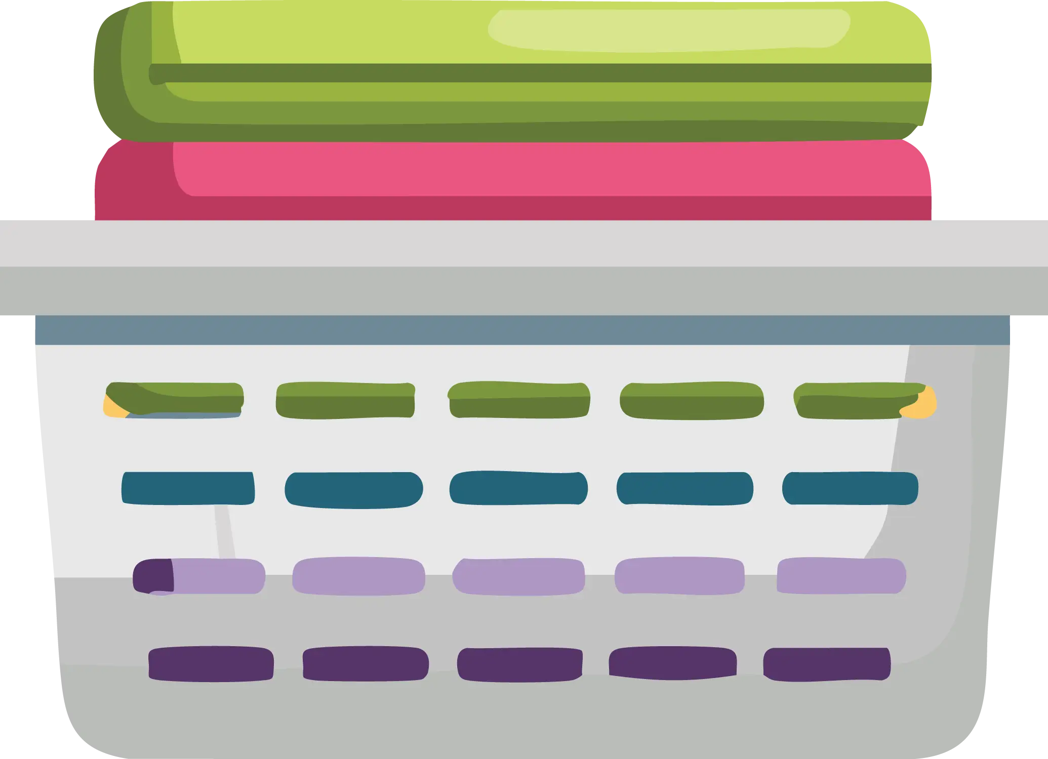 Laundry Basket Illustration